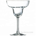 Cocktail de gobelet en verre à vin transparent